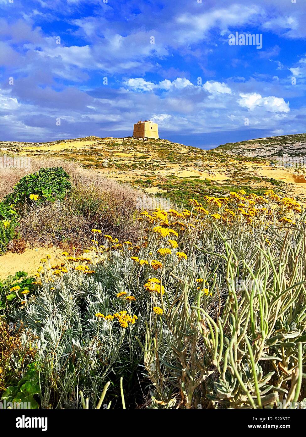 Gozo views - Smartphone Captured Stock Image