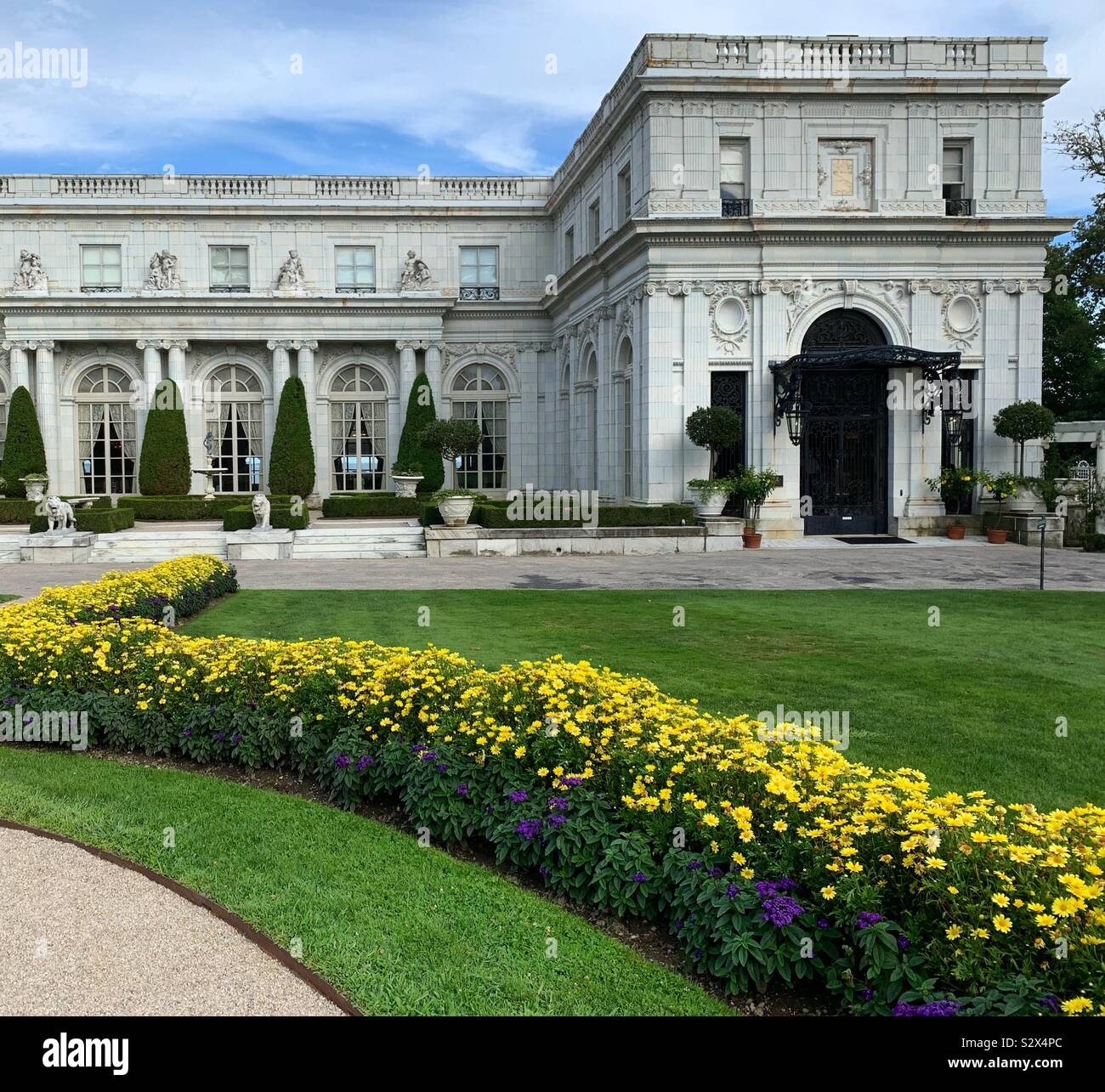 Rosecliff, designed by architects McKim Mead and White and completed in