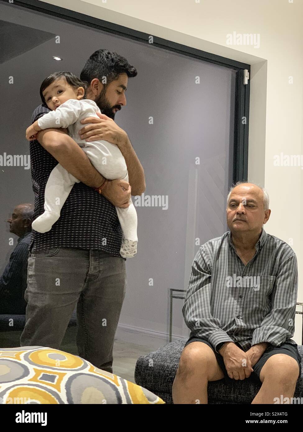 Three Generations Stock Photo