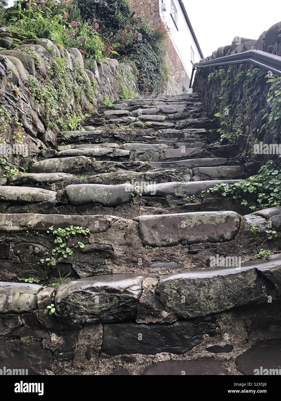 Long way up - Smartphone Captured Stock Image