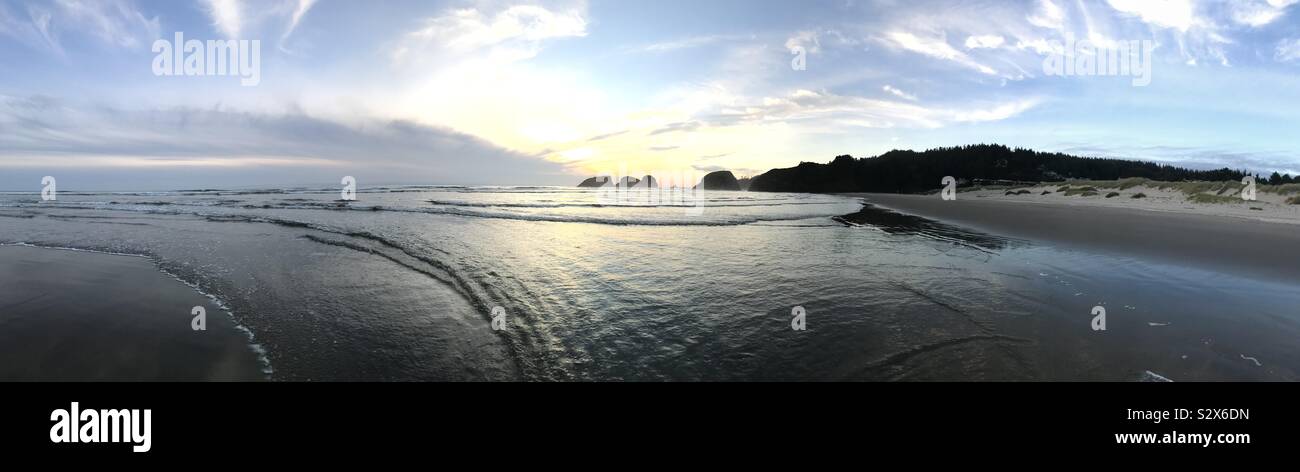 Cannon Beach in July - Smartphone Captured Stock Image
