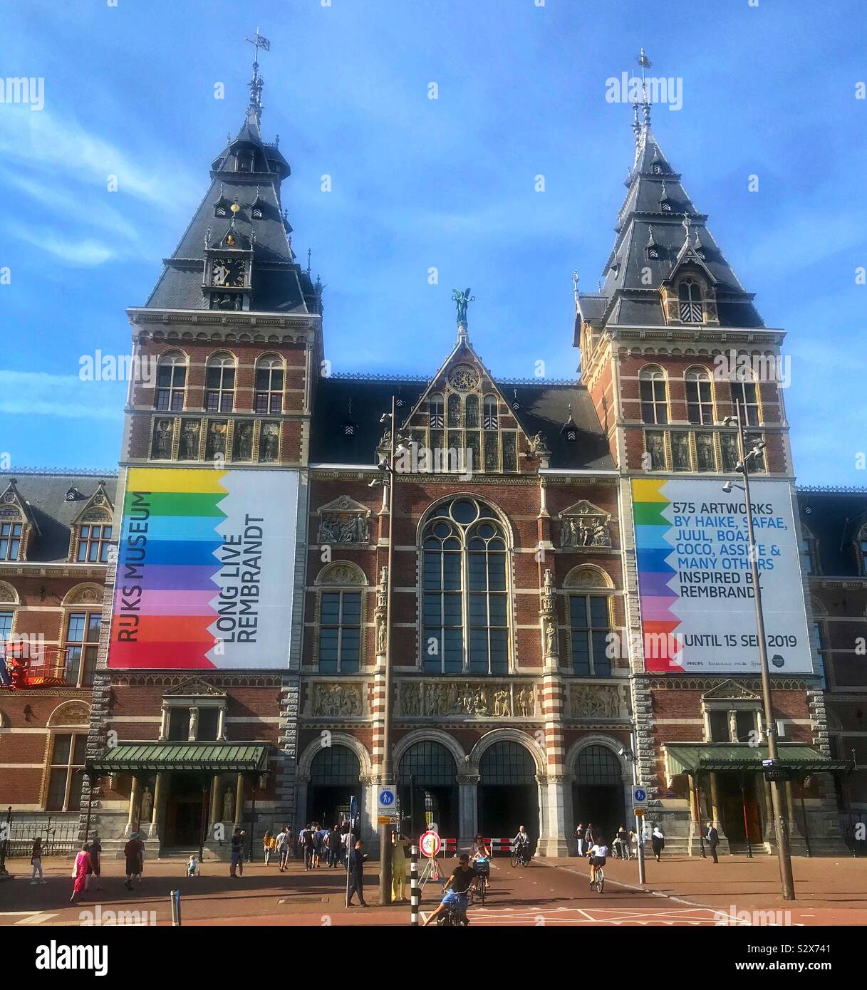 Rijksmuseum Amsterdam - Smartphone Captured Stock Image