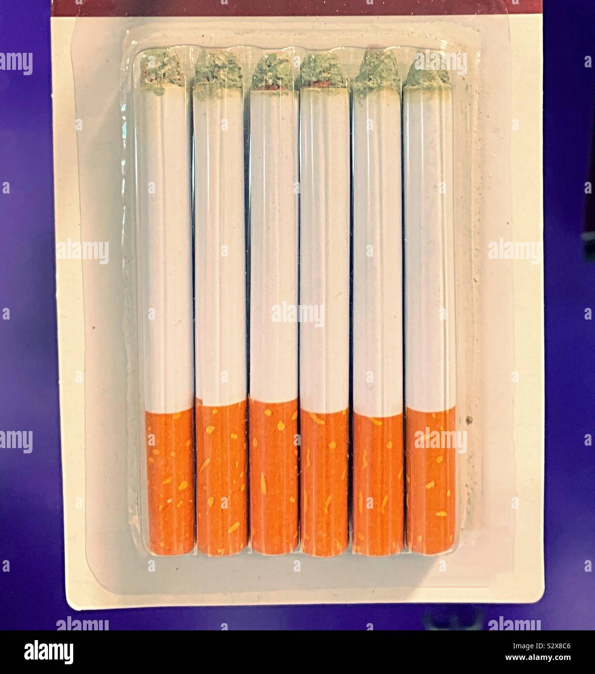 A package of cigarettes Stock Photo Alamy