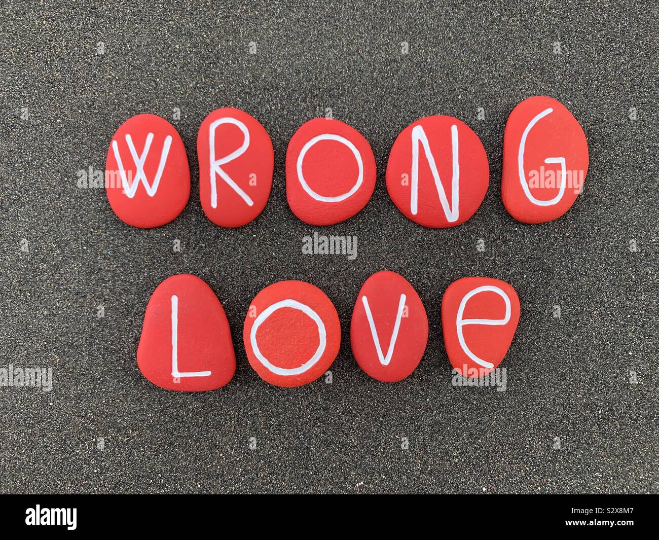 Wrong love - Smartphone Captured Stock Image