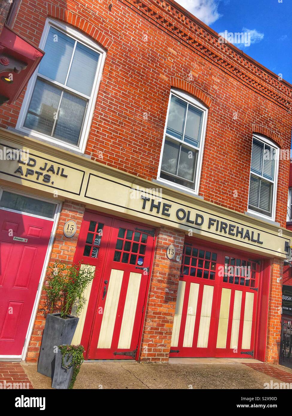 Historical building in Grimsby, Ontario, Canada. - Smartphone Captured Stock Image