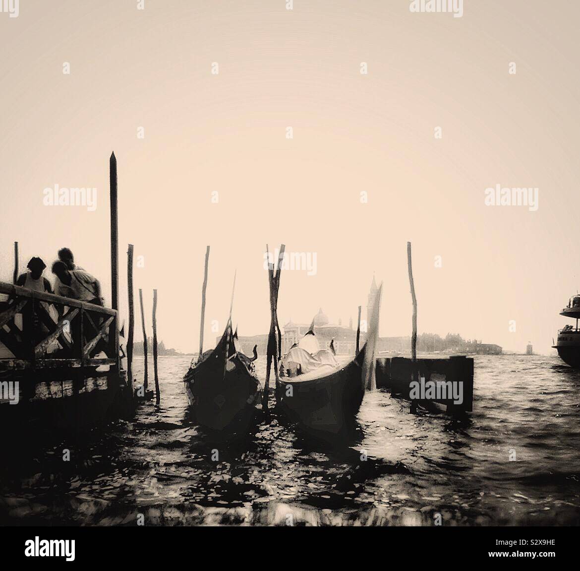 Morning in Venice. - Smartphone Captured Stock Image