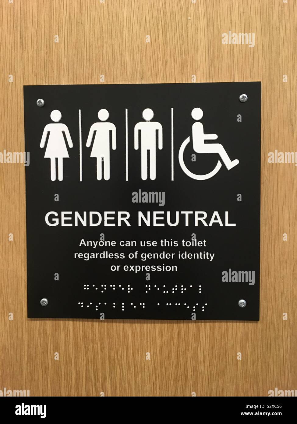 Gender neutral toilet hi-res stock photography and images - Alamy