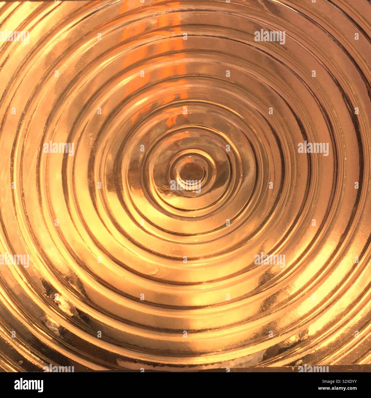 Warm circles - Smartphone Captured Stock Image