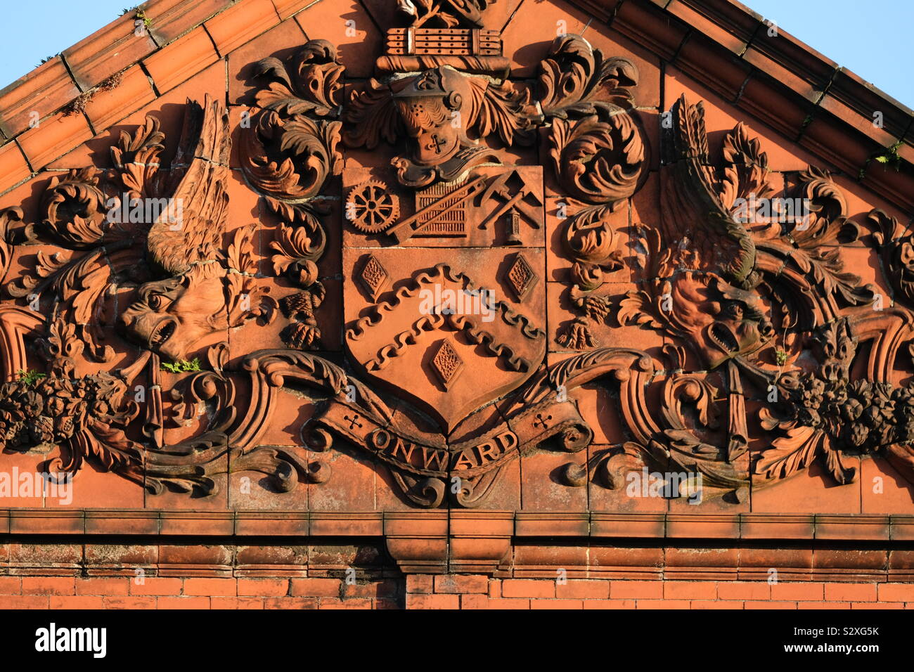 Hyde Theatre Royal Detail Stock Photo