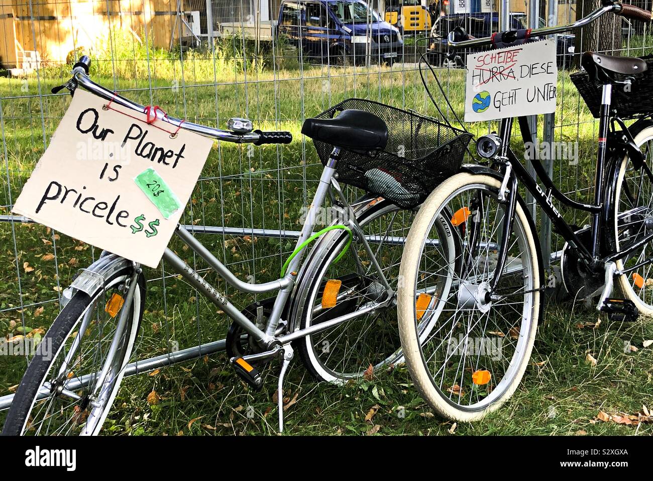 Fridays for future in Regensburg Stock Photo