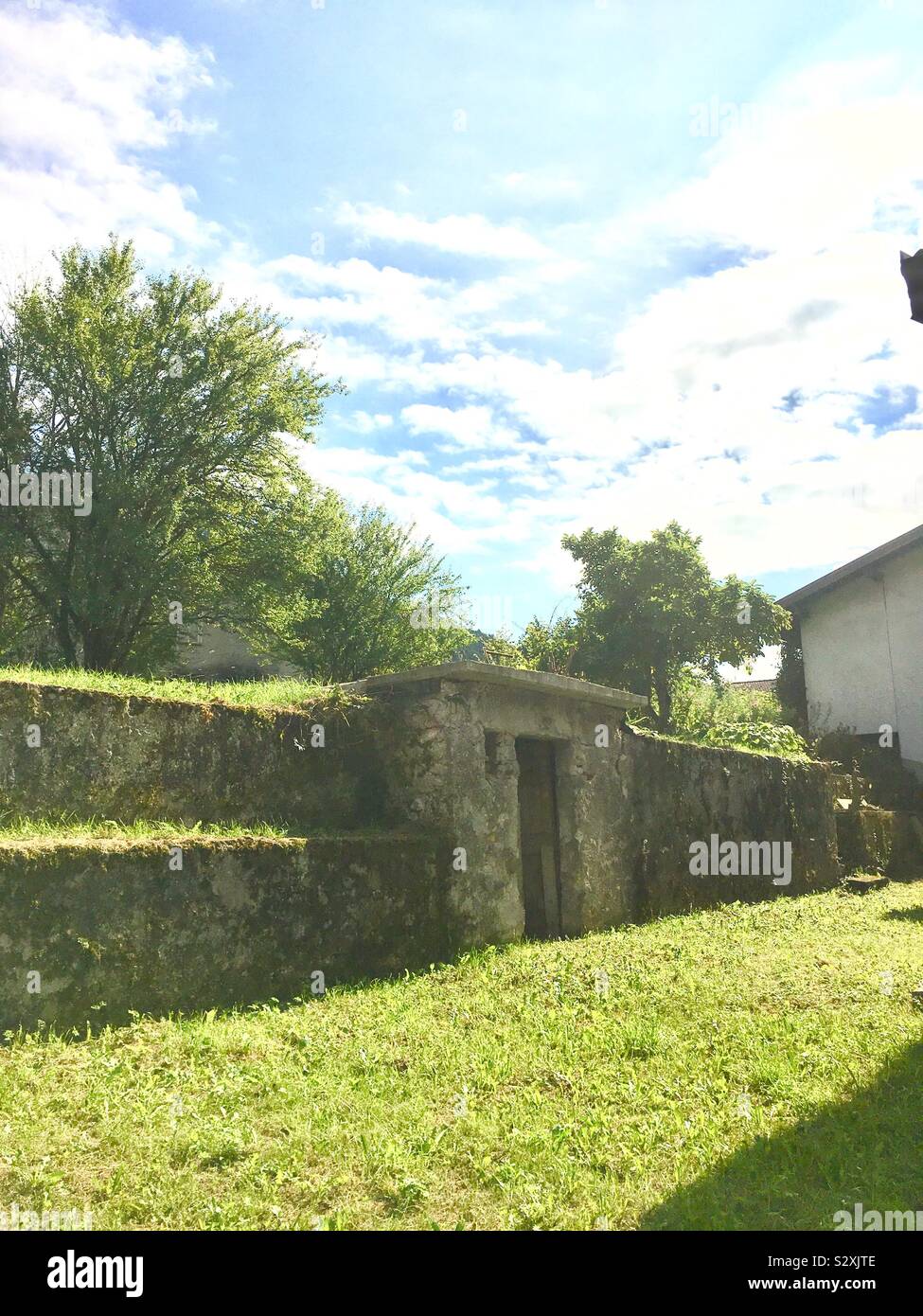 Cistern Italy - Smartphone Captured Stock Image