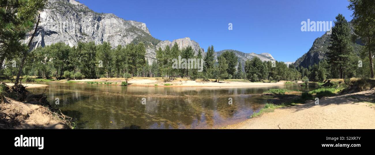 River in Yosemite Stock Photo