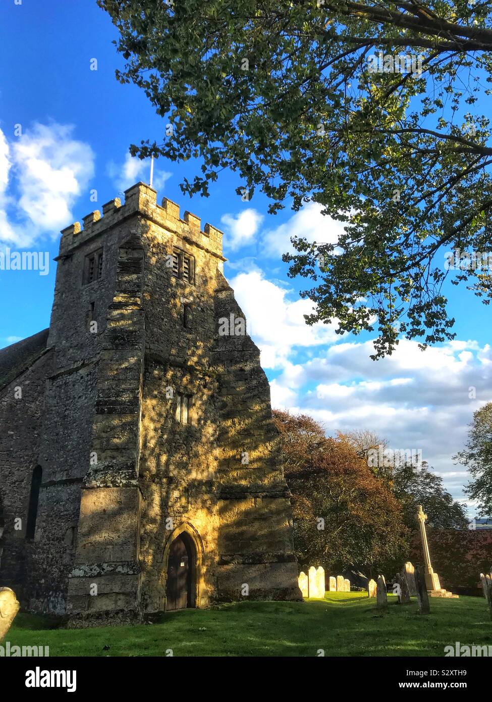Saint George Church, Arreton Isle of Wight - Smartphone Captured Stock Image