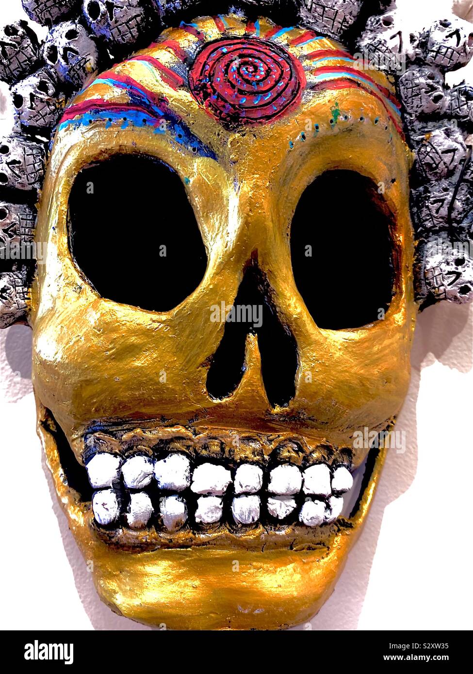 Mask for dia de los muertos Day of the Dead in Mexico Stock Photo - Alamy