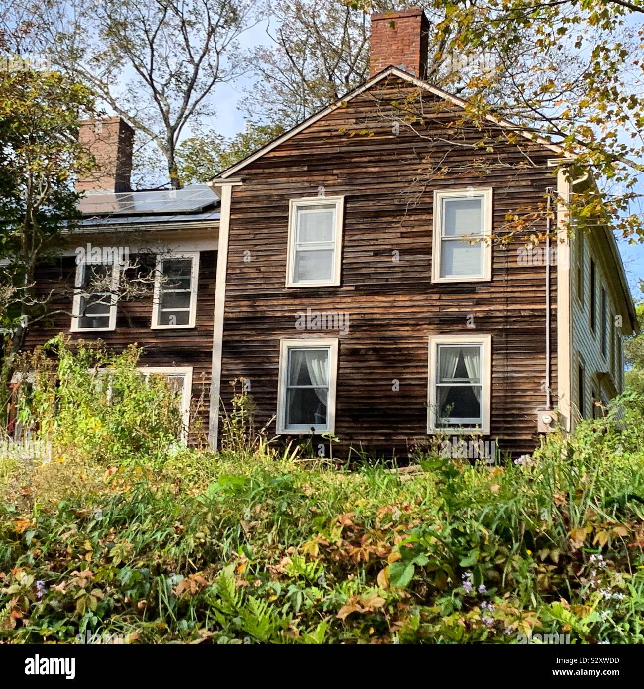 A home in West Whatley, Massachusetts, United States - Smartphone Captured Stock Image