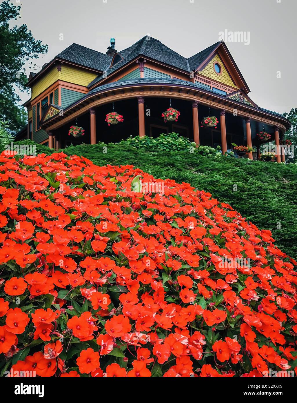 William Sauntry Mansion historic bed and breakfast in Stillwater, Minnesota Stock Photo Alamy