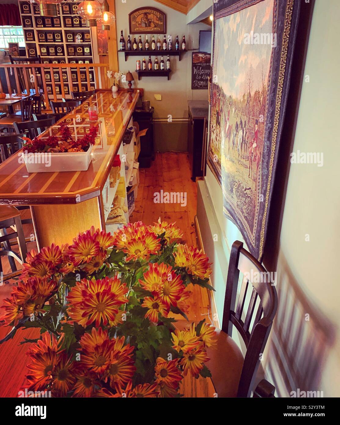 The Dunbar Tea Room, Sandwich, Cape Cod, Massachusetts, United States - Smartphone Captured Stock Image