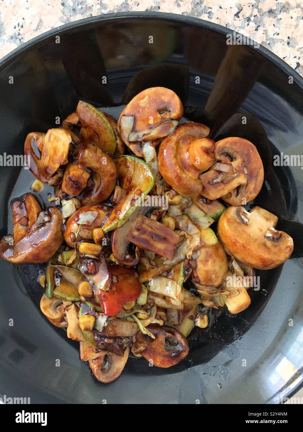 Stir fry vegetables Stock Photo - Alamy