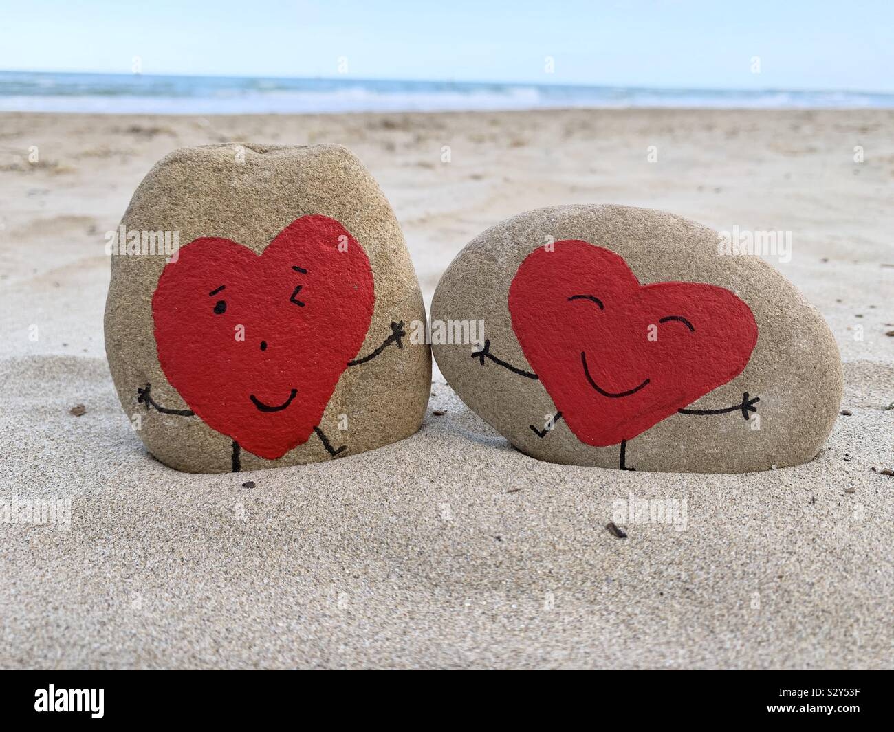 Me and you, love forever Stock Photo