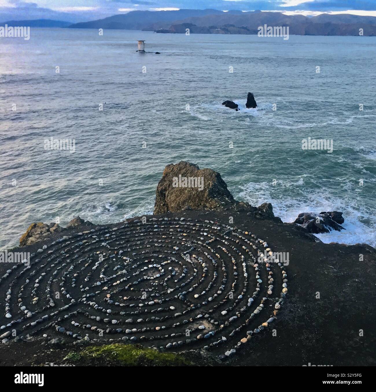 Land’s End, San Francisco, California,USA. - Smartphone Captured Stock Image
