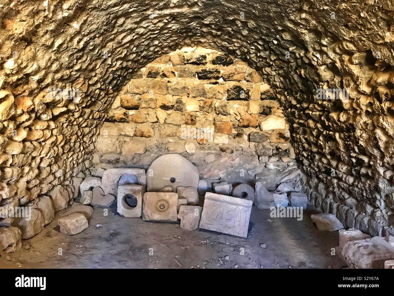 Shobak castle - Smartphone Captured Stock Image