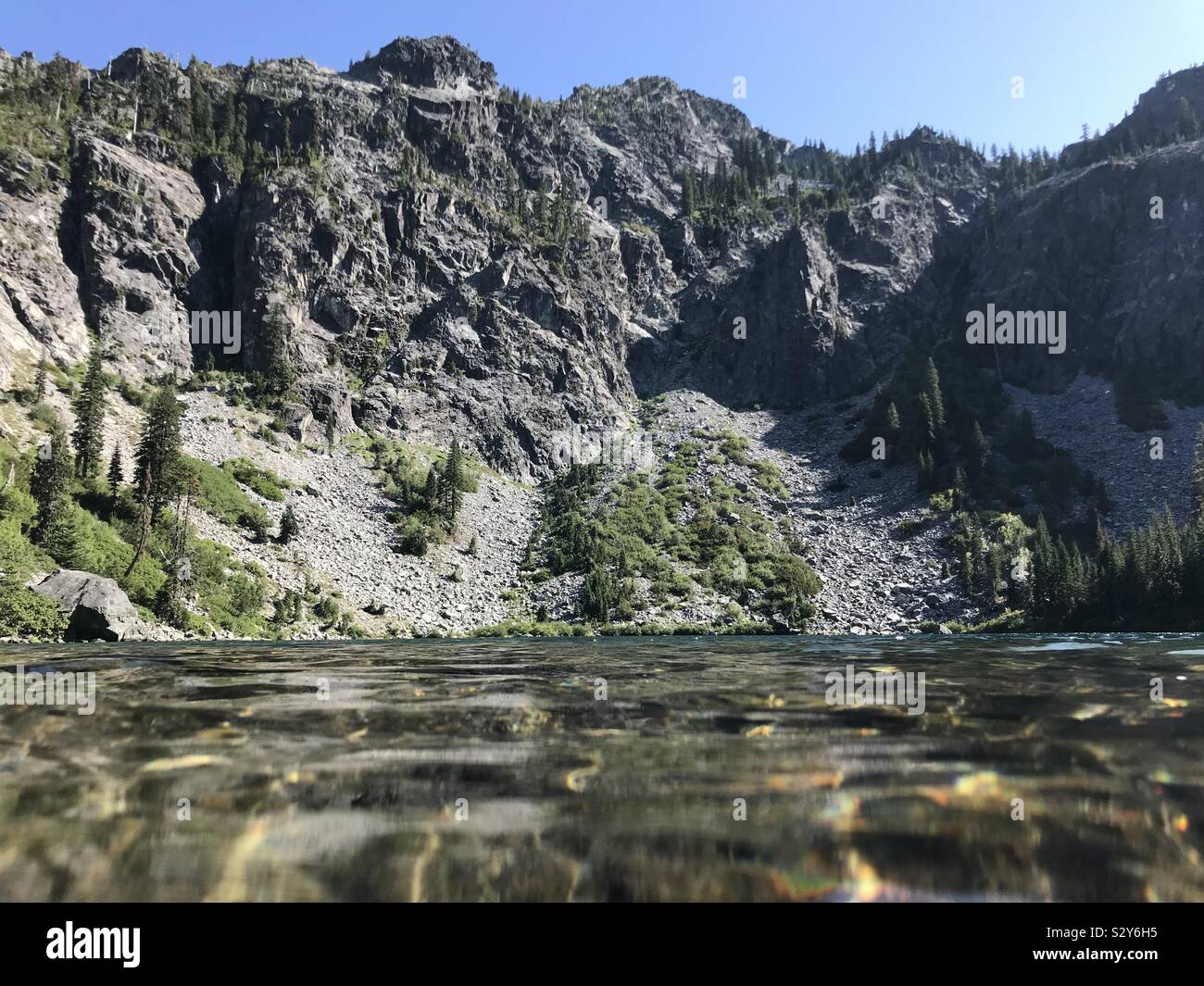 Devil’s Punchbowl Siskiyou Wilderness California Stock Photo Alamy