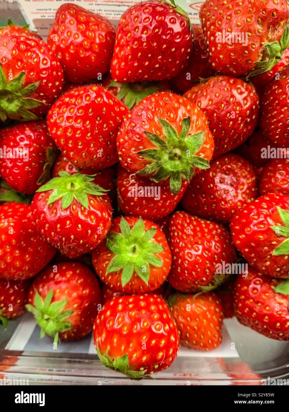Strawberries strawberrys strawberry hi-res stock photography and images ...