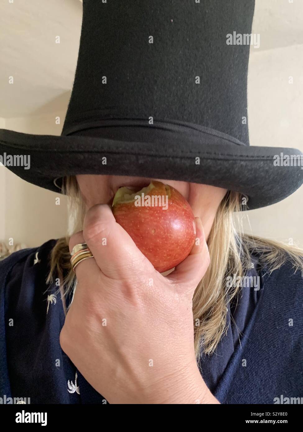 Top hat - Smartphone Captured Stock Image