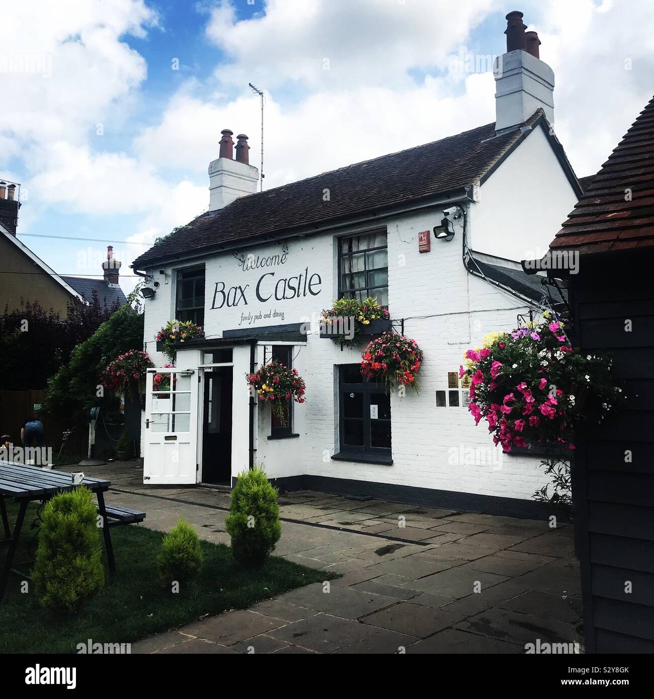 Bax Castle public house, Horsham, West Sussex, U.K Stock Photo Alamy