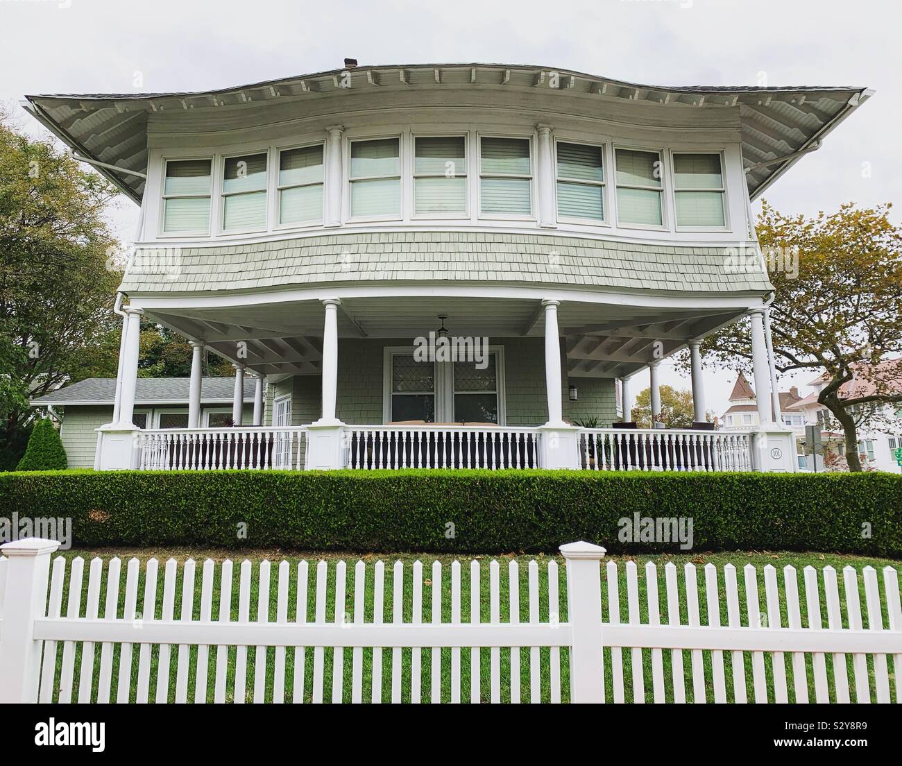 A home in Allenhurst, Monmouth County, New Jersey, United States - Smartphone Captured Stock Image