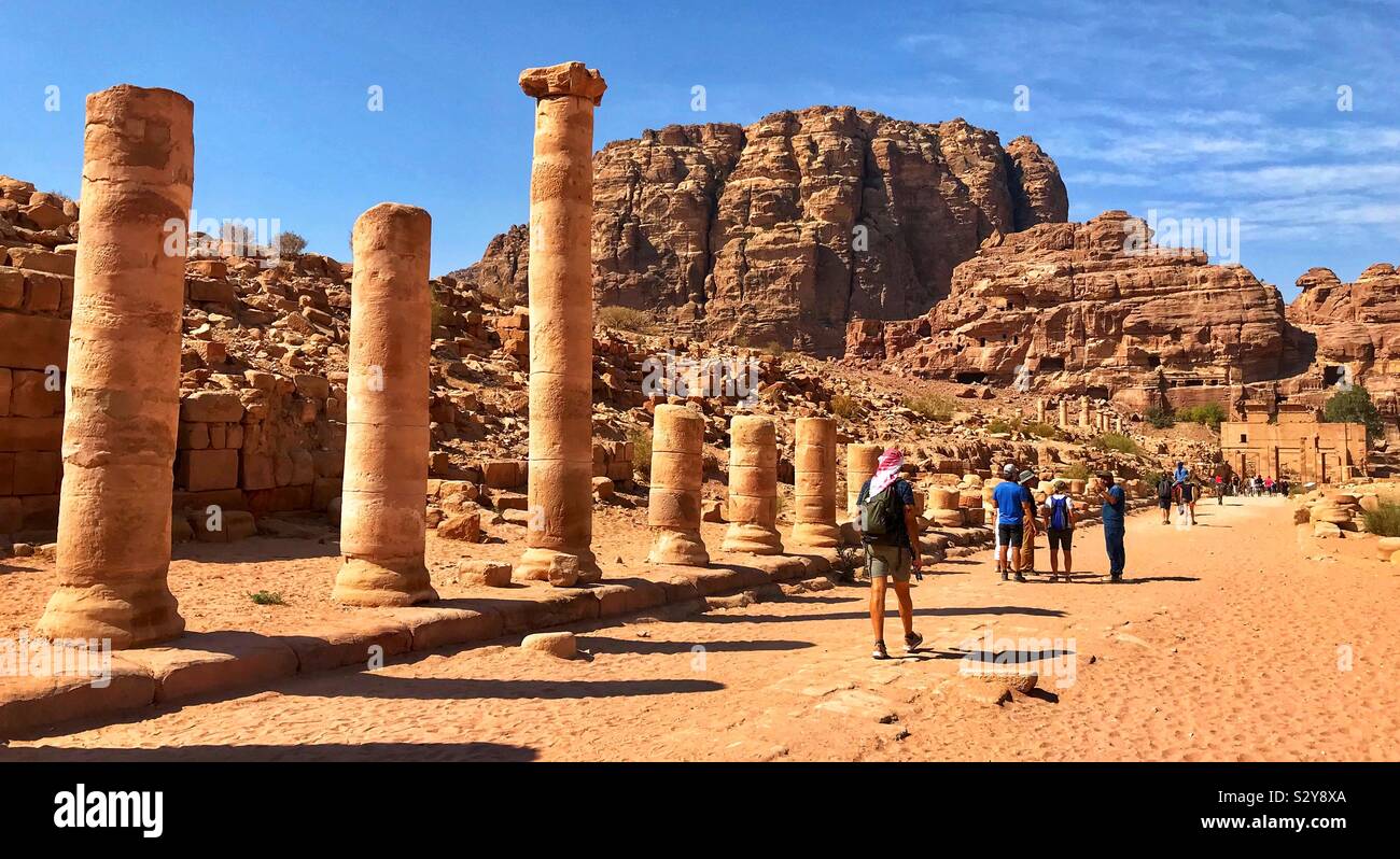 Petra Jordan - Smartphone Captured Stock Image