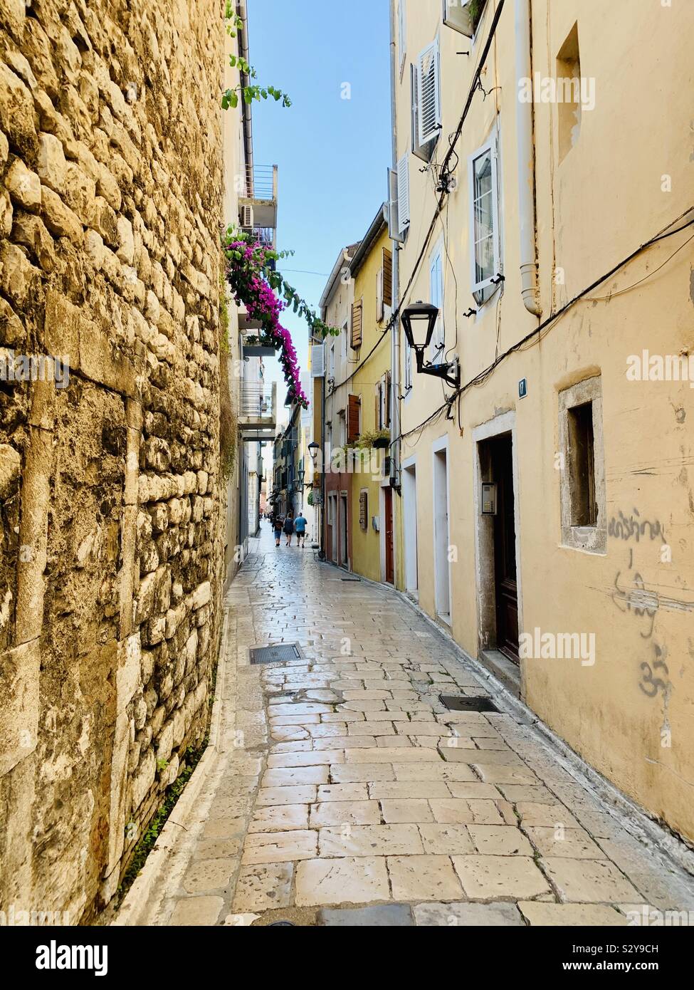 Zadar old town street Stock Photo Alamy