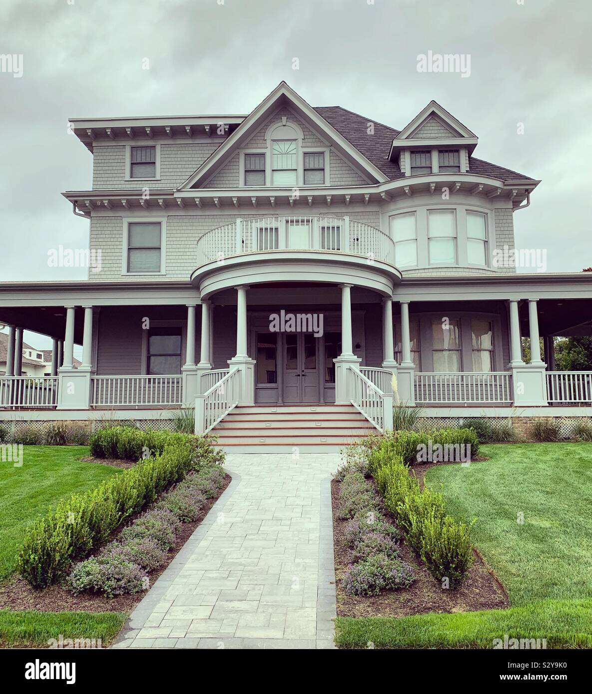 A home in Allenhurst, Monmouth County, New Jersey, United States - Smartphone Captured Stock Image