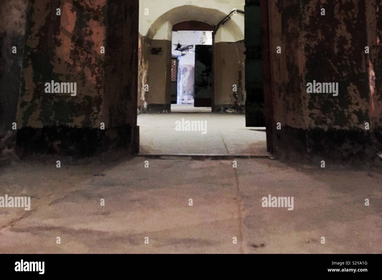 Paterei Prison Museum in Tallinn, Estonia - Smartphone Captured Stock Image