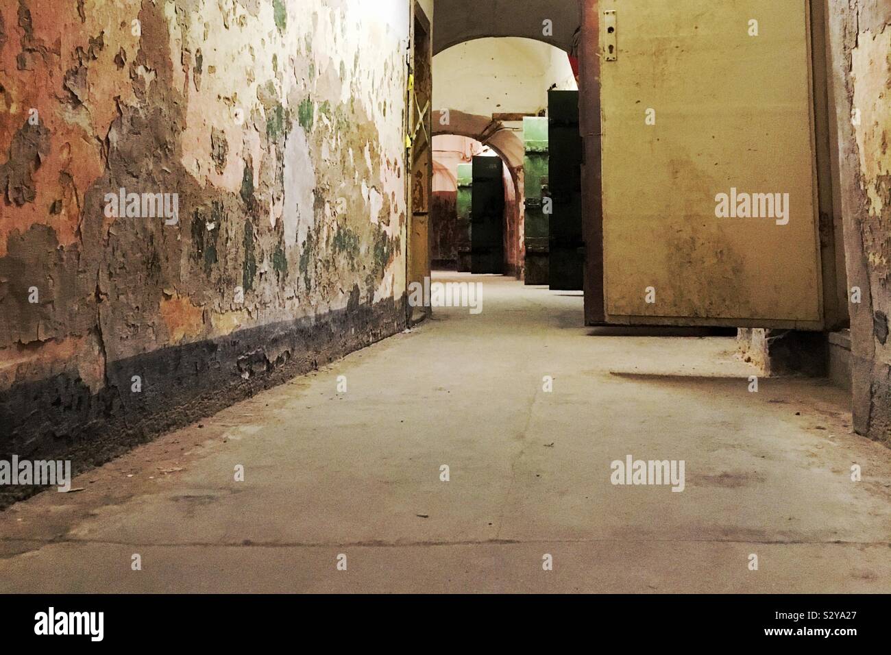 Paterei Prison Museum in Tallinn, Estonia - Smartphone Captured Stock Image