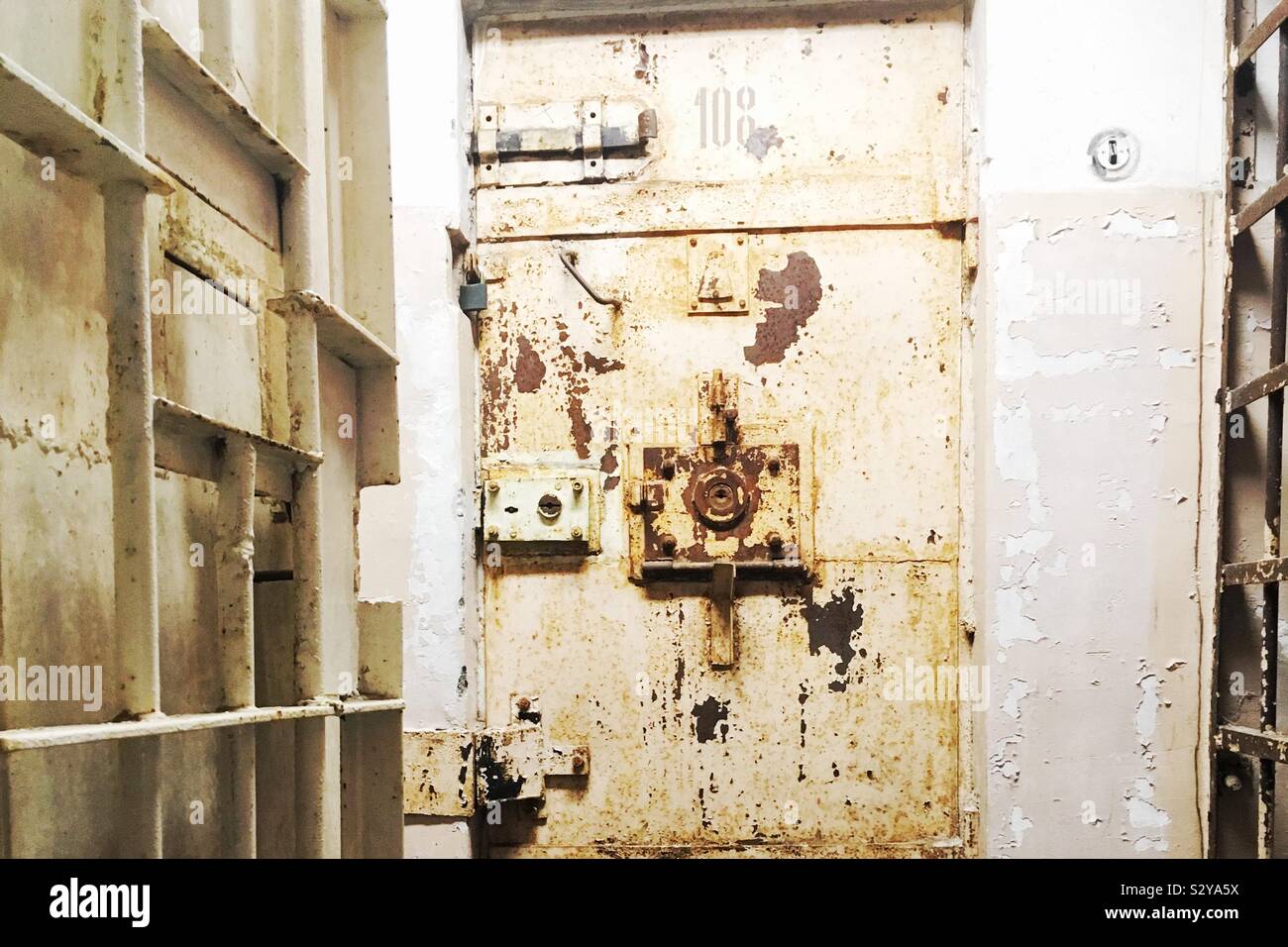 Paterei Prison Museum in Tallinn, Estonia - Smartphone Captured Stock Image