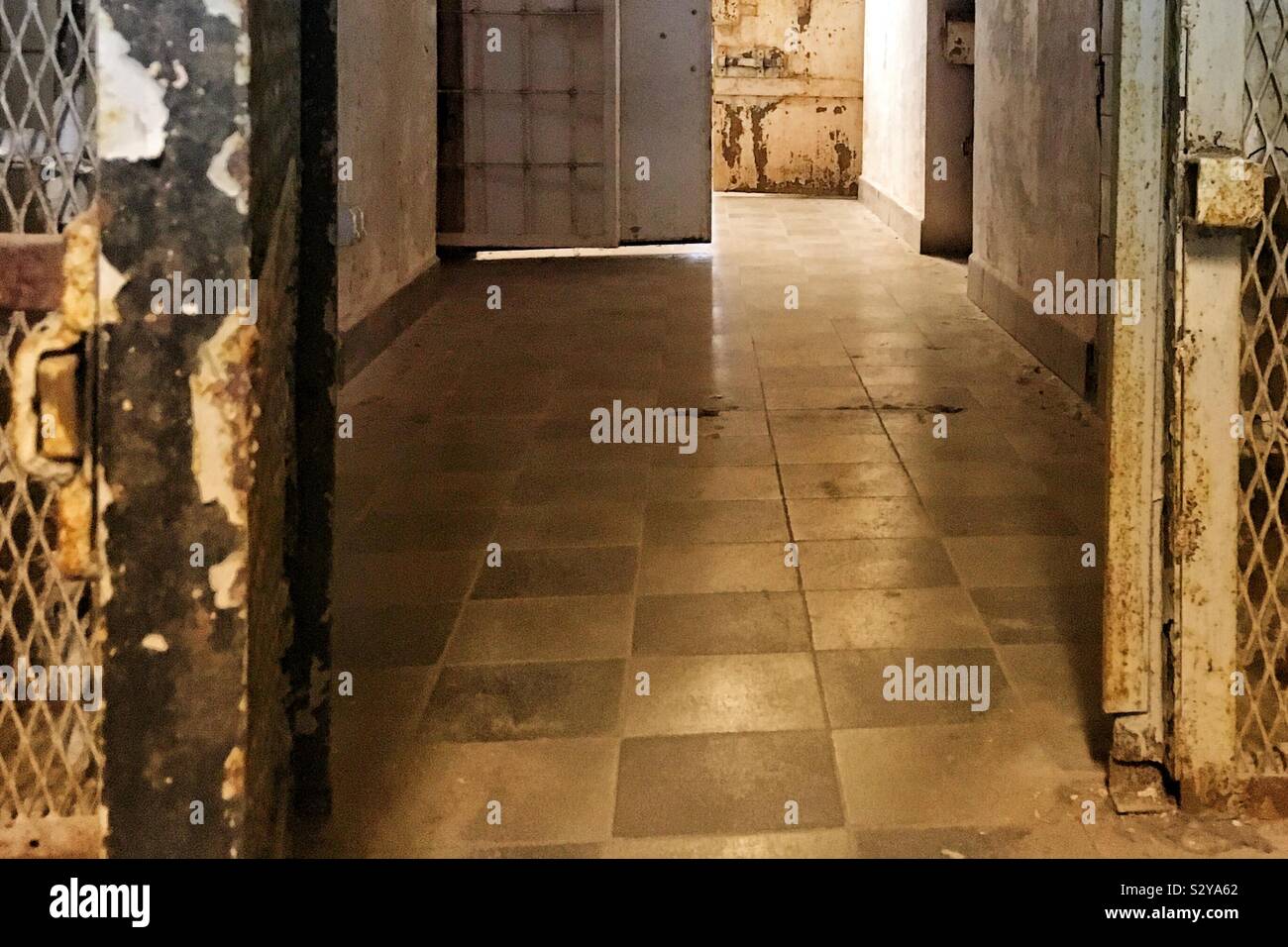 Paterei Prison Museum in Tallinn, Estonia - Smartphone Captured Stock Image