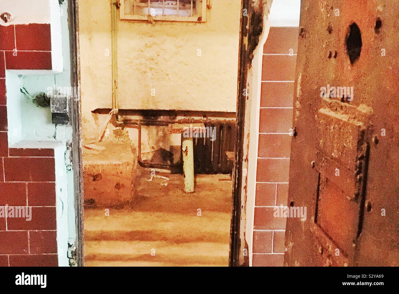 Paterei Prison Museum in Tallinn, Estonia - Smartphone Captured Stock Image