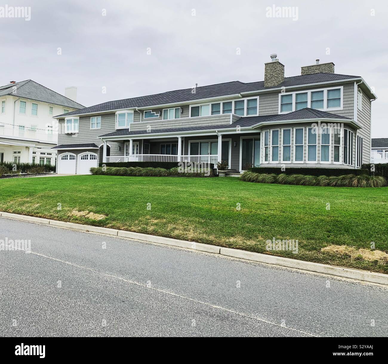 A home in Allenhurst, Monmouth County, New Jersey, United States - Smartphone Captured Stock Image