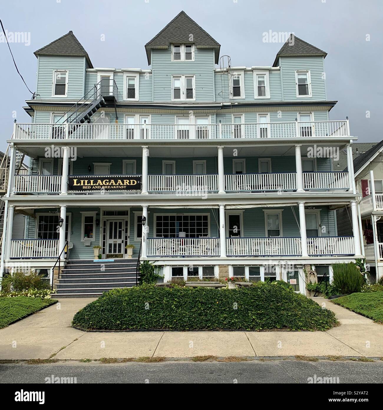 Lillagaard Bed and Breakfast, Ocean Grove, Neptune Township, Monmouth  County, New Jersey, United States Stock Photo - Alamy