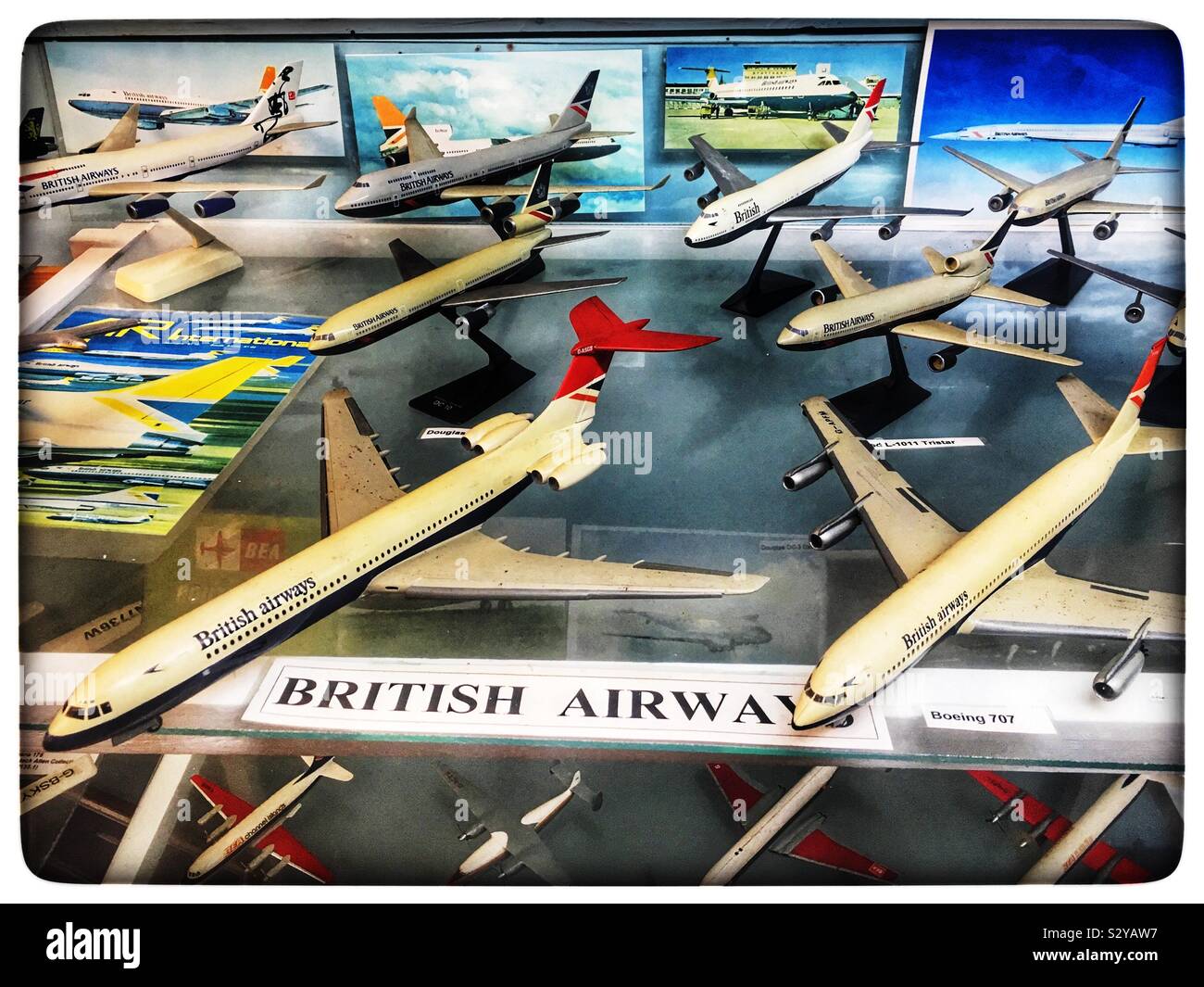 British airways model hi-res stock photography and images - Alamy