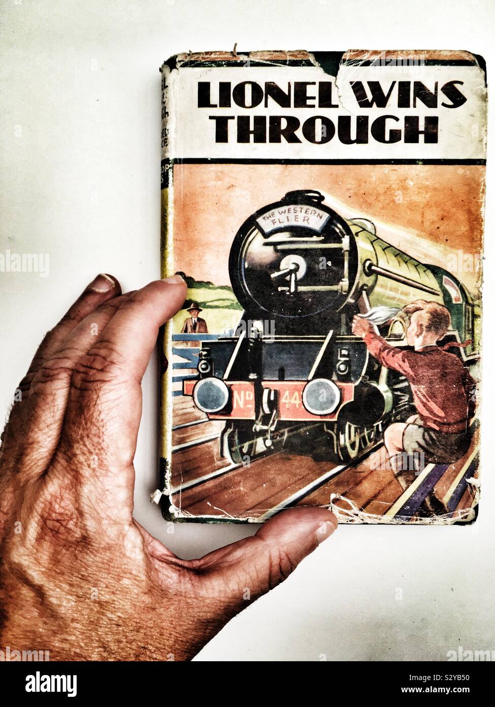 Lionel Wins Through - Smartphone Captured Stock Image