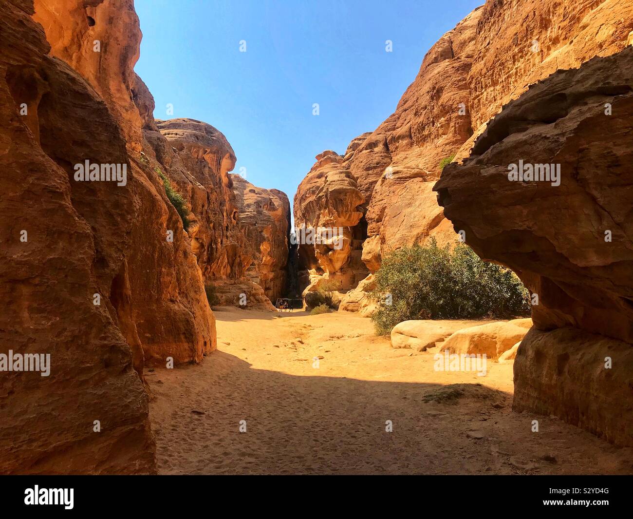 Little Petra. Jordan - Smartphone Captured Stock Image