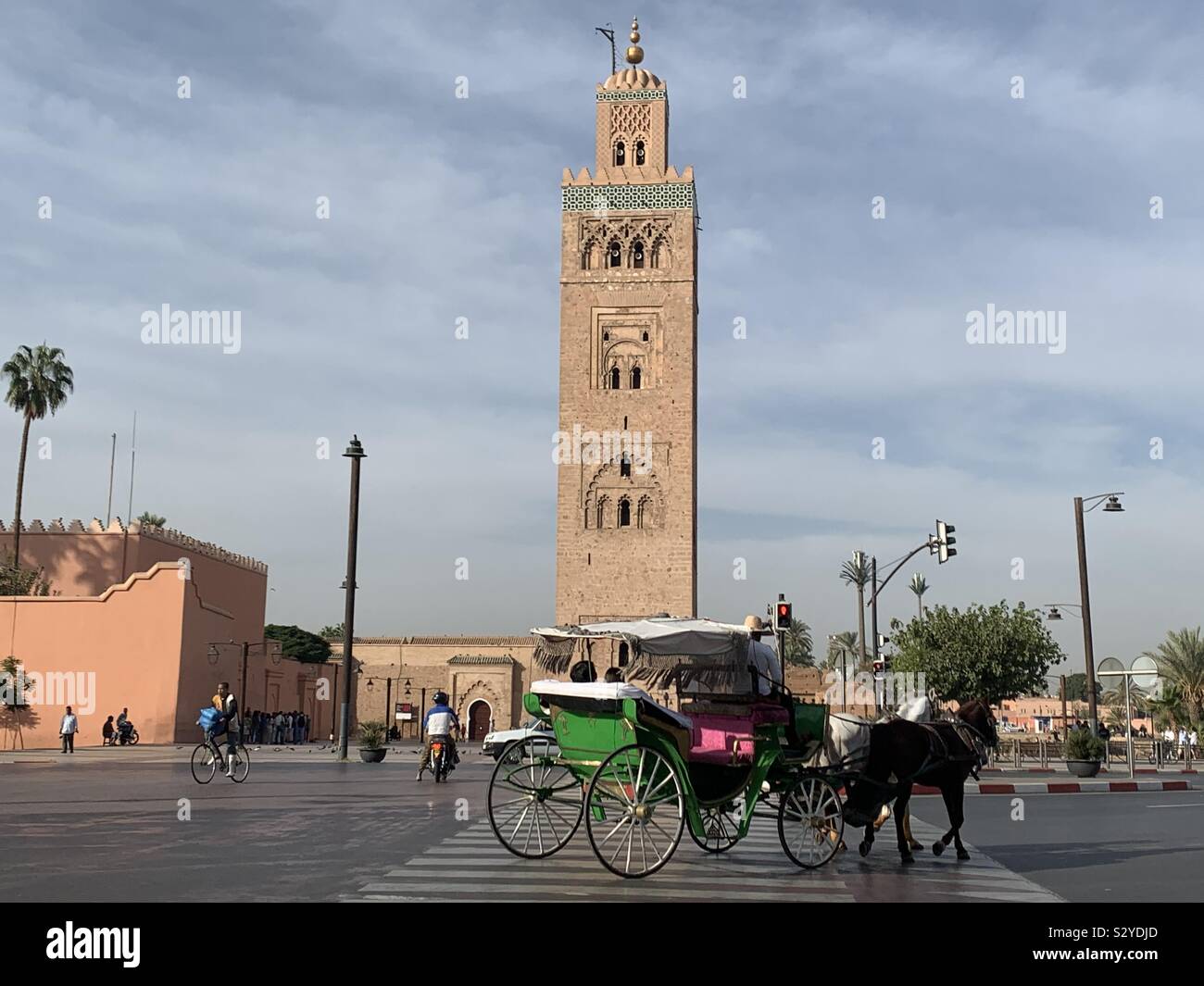 The Koutoubia Mosque. Marrakech, Morocco Stock Photo