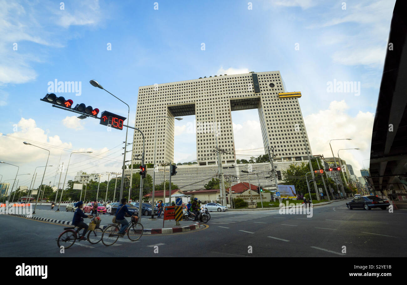 Elephant Tower, Bangkok a condominium - Smartphone Captured Stock Image