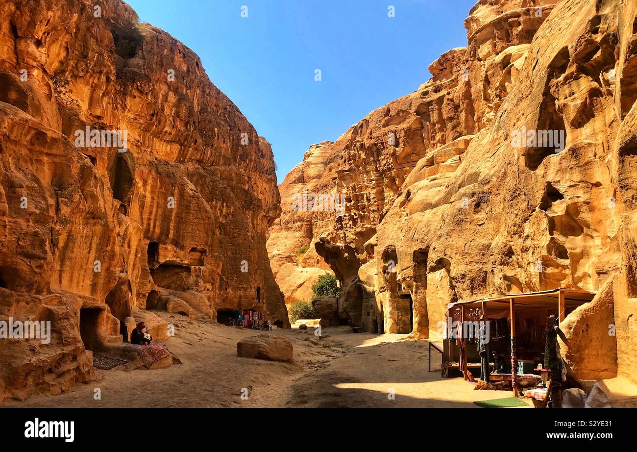 Little Petra Jordan - Smartphone Captured Stock Image