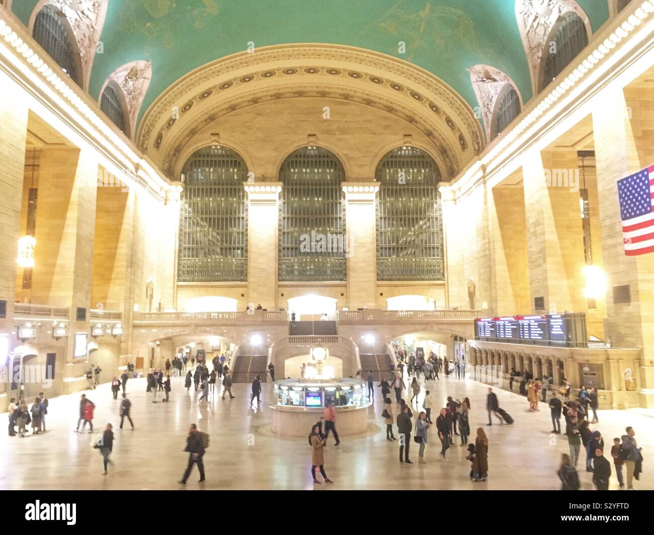 Grand Central Terminal or Station, New York City, United States of America. - Smartphone Captured Stock Image