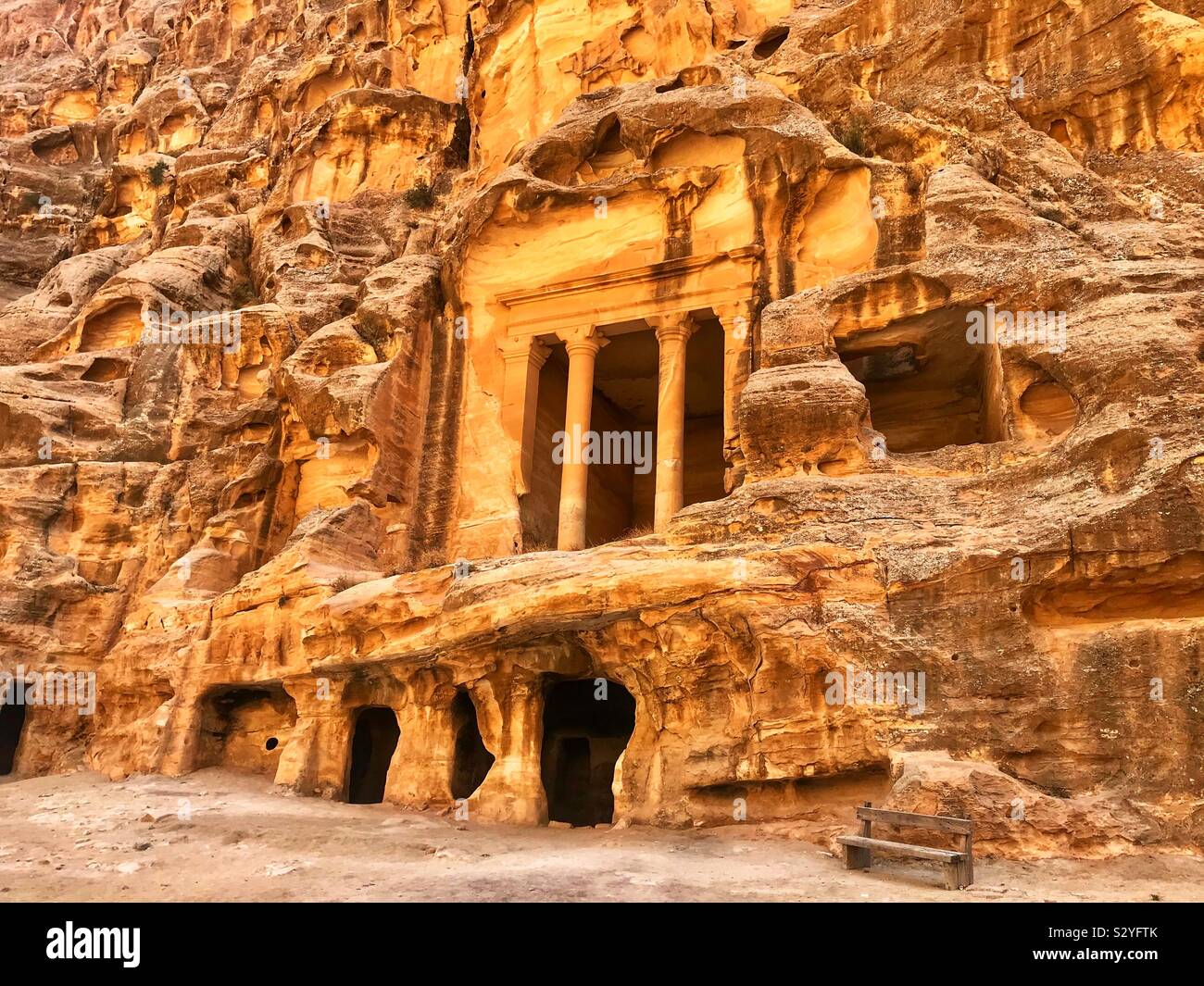 Little Petra Jordan - Smartphone Captured Stock Image