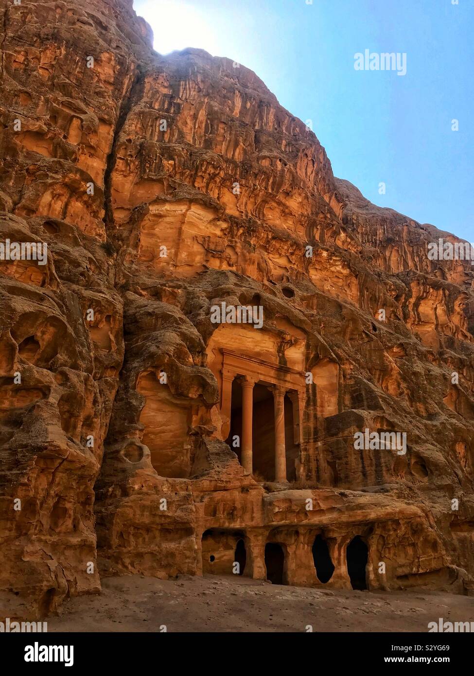 Little Petra Jordan - Smartphone Captured Stock Image