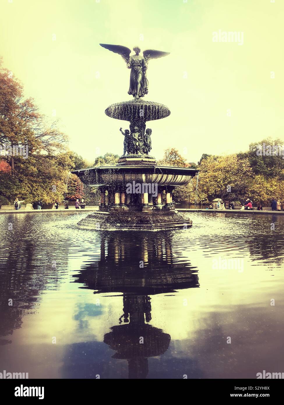 Bethesda Fountain, Central Park, New York City, United States of